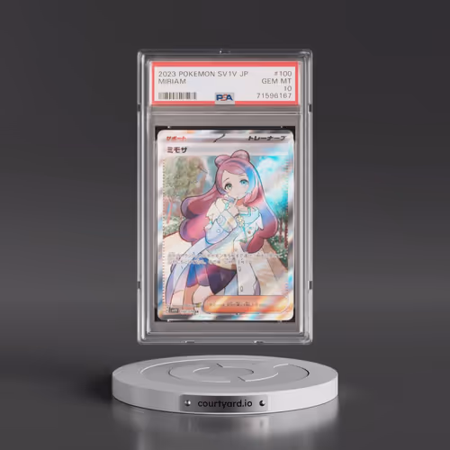 2023 Pokémon Sv1v-Violet EX #100 Miriam - Super Rare (PSA 10 GEM MINT)