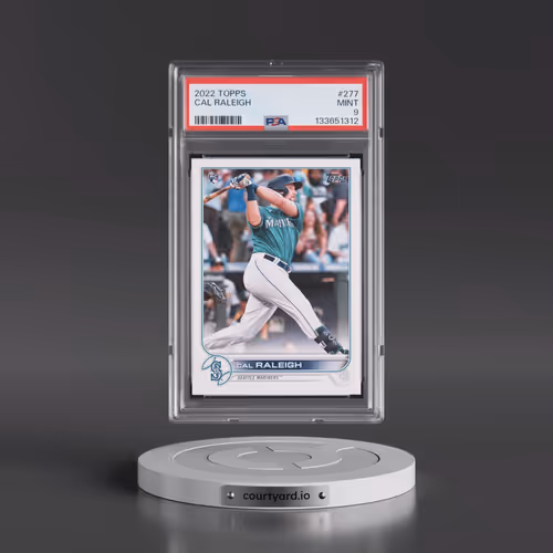 2022 Topps #277 Cal Raleigh (PSA 9 MINT)