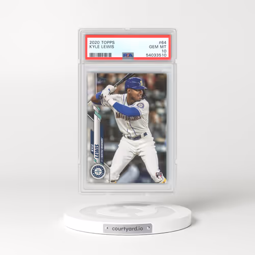 2020 Topps #64 Kyle Lewis (PSA 10 GEM MINT)