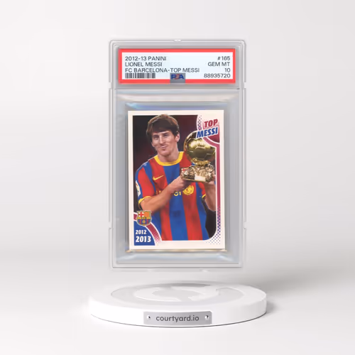 2012 Panini FC Barcelona #165 Lionel Messi (PSA 10 GEM MINT)