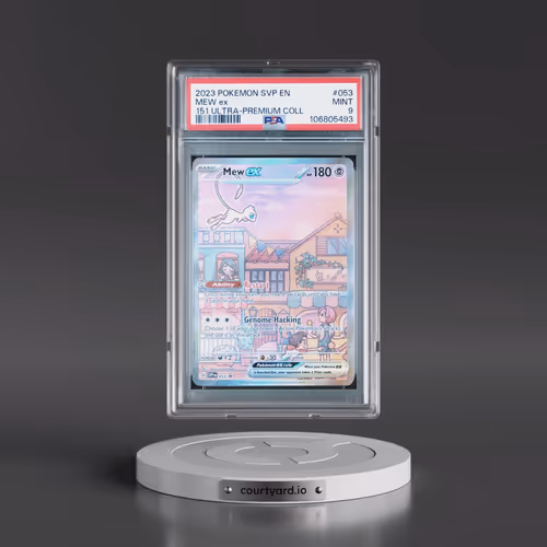 2023 Pokémon Svp EN-SV Black Star Promo #053 Mew EX - Holo 151 Ultra-Premium Collection (PSA 9 MINT)