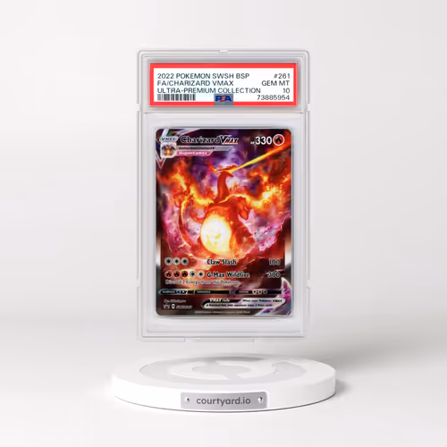 2022 Pokémon Swsh Black Star Promo #261 Charizard Vmax - Full Art Sword & Shield Ultra-Premium Colle