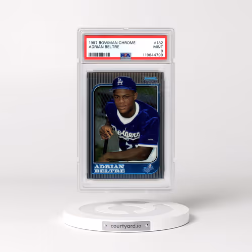 1997 Bowman Chrome #182 Adrian Beltre (PSA 9 MINT)