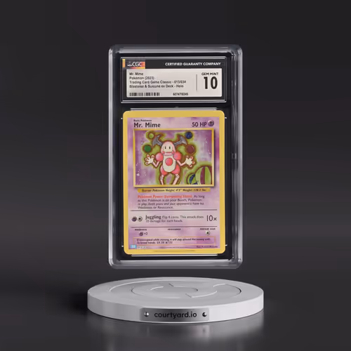 2023 Trading Card Game Classic - CLV, CLC, CLB #013/034 Mr. Mime - Blastoise & Suicune ex Deck - CLB
