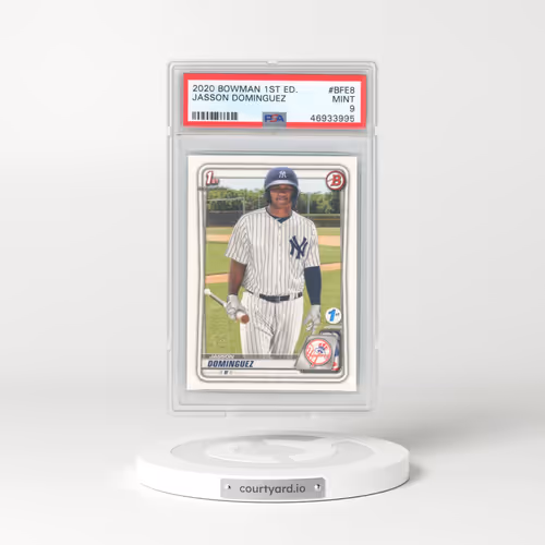 2020 Bowman 1st Edition #BFE8 Jasson Dominguez (PSA 9 MINT)