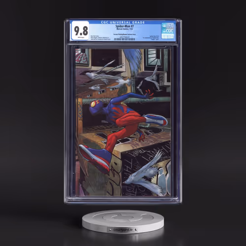 Spider-Man #7 CGC 9.8 White Pages (Marvel Comics, 7/23) - Universal Second Printing/Ramos Variant Co