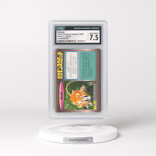 1997 Series 1 #20 Raticate - Unscratched (CGC 7.5 NM+)