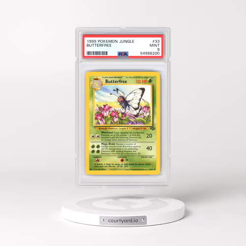 1999 Pokémon Jungle #33 Butterfree (PSA 9 MINT)