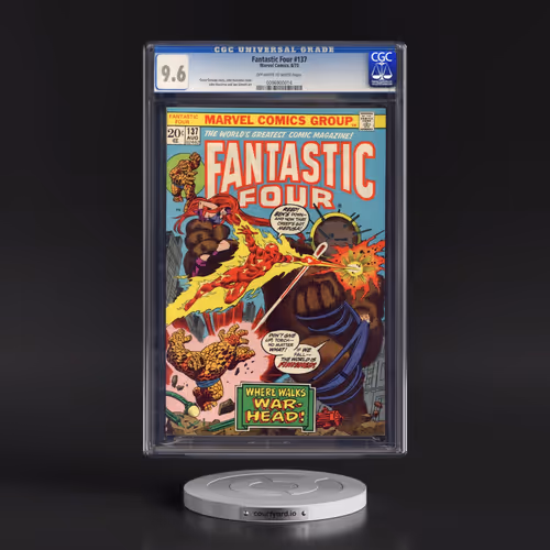 Fantastic Four #137 CGC 9.6 Off-white to White Pages (Marvel Comics, 8/73) - Universal