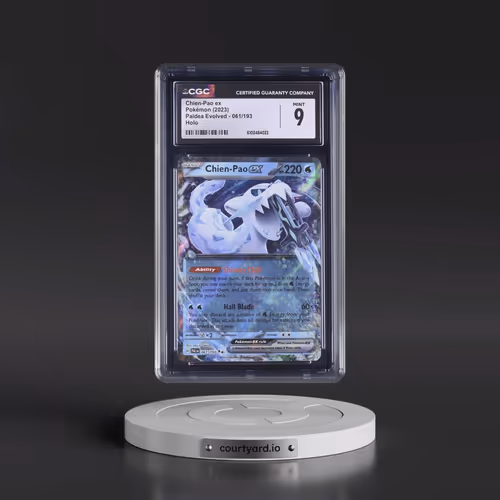 2023 Paldea Evolved - PAL EN #061/193 Chien-Pao ex - Holo (CGC 9 MINT)