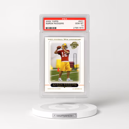 2005 Topps #431 Aaron Rodgers (PSA 10 GEM MINT)