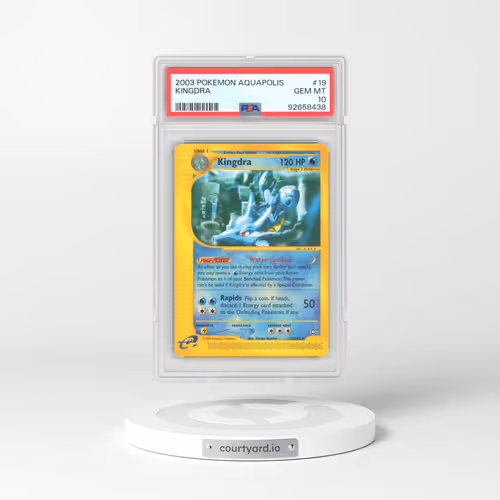 2003 Aquapolis #19 Kingdra (PSA 10 GEM MINT)
