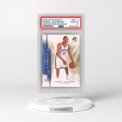2008 SP Authentic Destination Stardom #DS-4 Russell Westbrook (PSA 10 GEM MINT)
