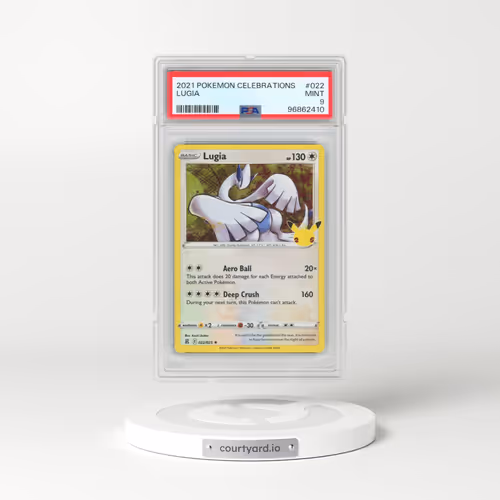 2021 Pokémon Celebrations #022 Lugia (PSA 9 MINT)