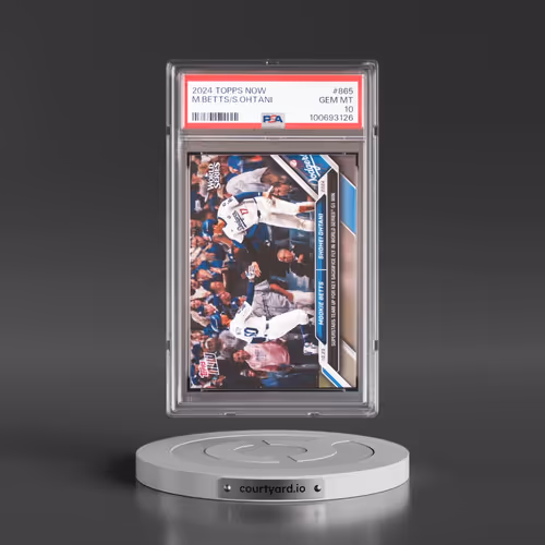 2024 Topps Now #865 Mookie Betts/Shohei Ohtani (PSA 10 GEM MINT)