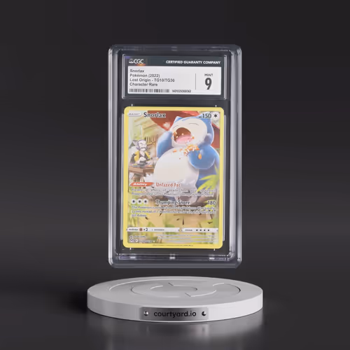 2022 Lost Origin #TG10/TG30 Snorlax - Trainer Gallery Holo (CGC 9 MINT)