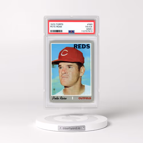 1970 Topps #580 Pete Rose (PSA 4 VG-EX)