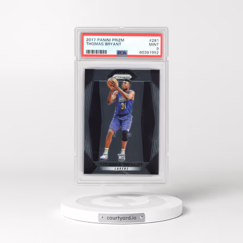 2017 Panini Prizm #281 Thomas Bryant (PSA 9 MINT)