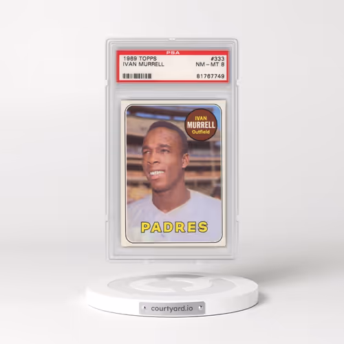 1969 Topps #333 Ivan Murrell (PSA 8 NM-MT)