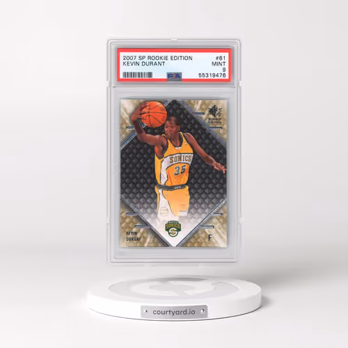 2007 SP Rookie Edition #61 Kevin Durant (PSA 9 MINT)