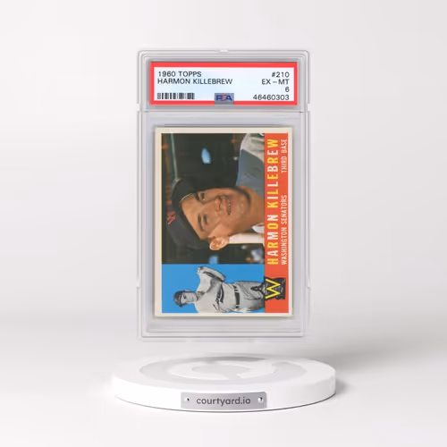 1960 Topps #210 Harmon Killebrew (PSA 6 EX-MT)