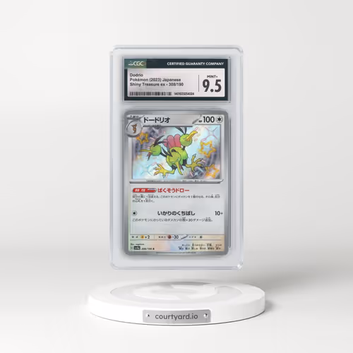 2023 Shiny Treasure ex #308/190 Dodrio - Shiny Rare Holo (CGC 9.5 MINT+)