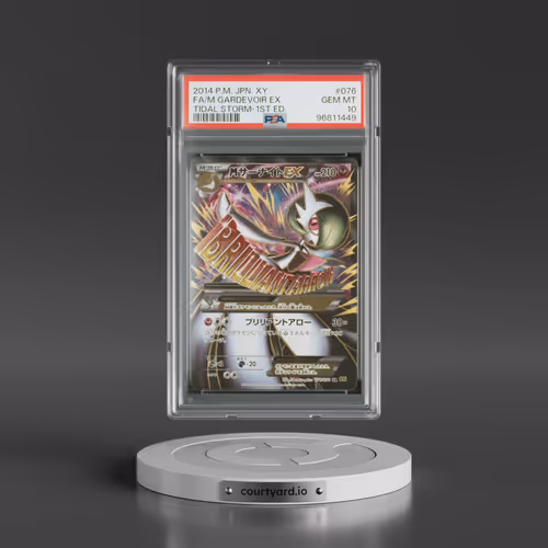 2014 Pokémon XY Tidal Storm #076 M Gardevoir EX - 1st Edition Holo Full Art (PSA 10 GEM MINT)