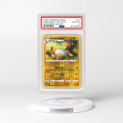 2020 Darkness Ablaze #57 Ampharos - Holo (PSA 10 GEM MINT)