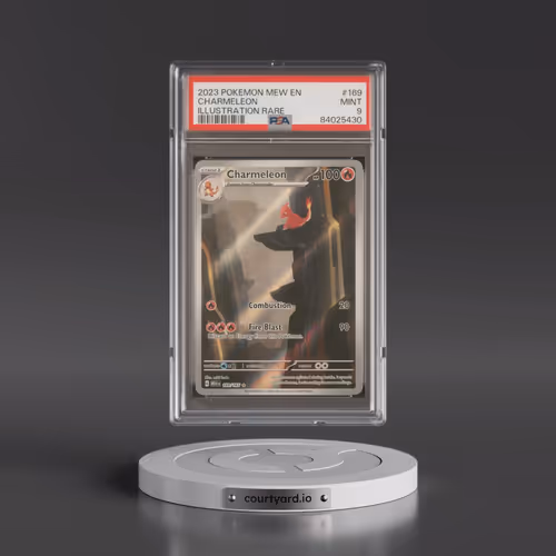 2023 Pokémon Mew EN-151 #169 Charmeleon - Illustration Rare (PSA 9 MINT)