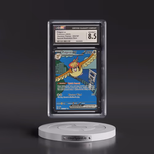 2023 Obsidian Flames - OBF EN #225/197 Pidgeot ex - Special Illustration Rare (Holo) (CGC 8.5 NM-MT+