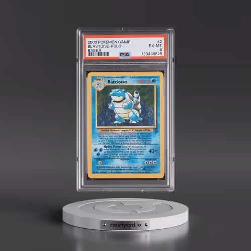 2000 Pokémon Game Base II #2 Blastoise - Holo (PSA 6 EX-MT)