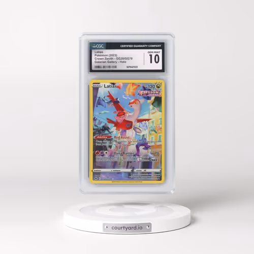 2023 Crown Zenith #GG20/GG70 Latias - Galarian Gallery Holo (CGC 10 GEM MINT)
