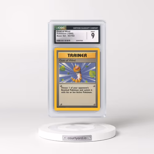 1999 Base Set #93/102 Gust of Wind (CGC 9 MINT)