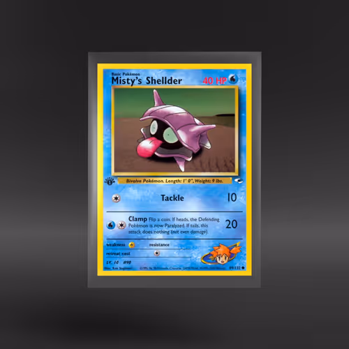Gym Heroes #89/132 Misty's Shellder
