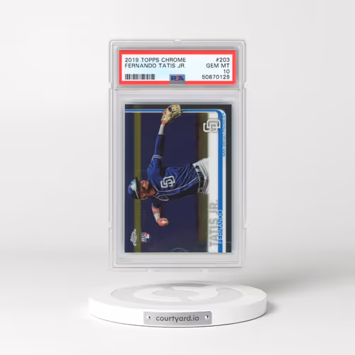 2019 Topps Chrome #203 Fernando Tatis Jr. (PSA 10 GEM MINT)