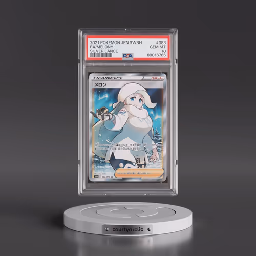 2021 Pokémon Sword & Shield Silver Lance #083 Melony - Full Art (PSA 10 GEM MINT)