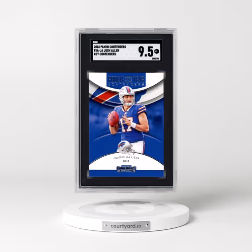 2018 Panini Contenders #RYA-JA Josh Allen - Roy Contenders (SGC 9.5 MINT+)