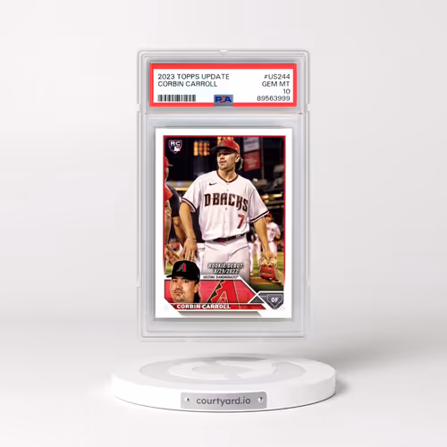 2023 Topps Update #US244 Corbin Carroll (PSA 10 GEM MINT)