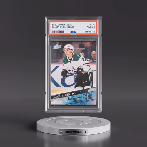 2020 Upper Deck #235 Jason Robertson (PSA 8 NM-MT)