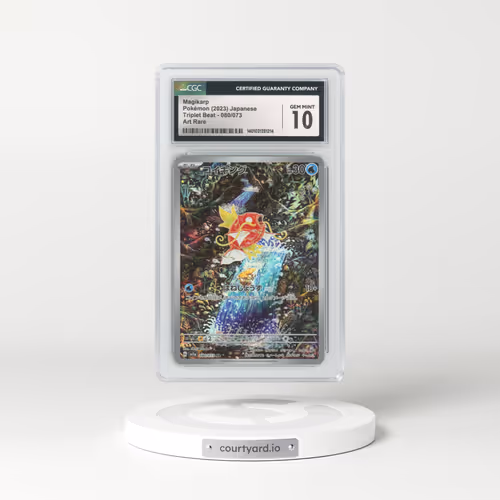 2023 Japanese Triplet Beat #80 Magikarp - Full Art Holo (CGC 10 GEM MINT)