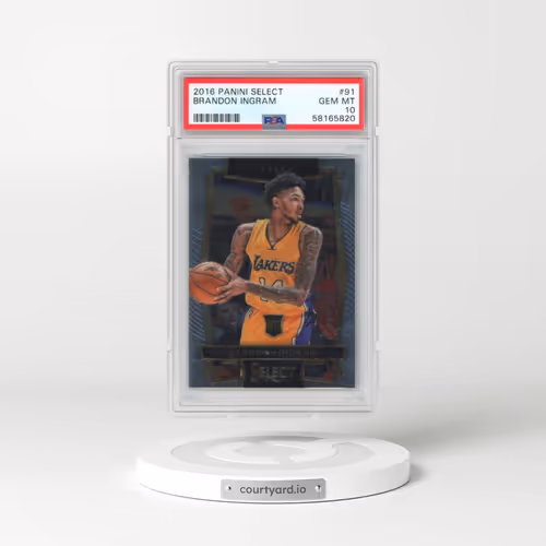 2016 Panini Select #91 Brandon Ingram (PSA 10 GEM MINT)