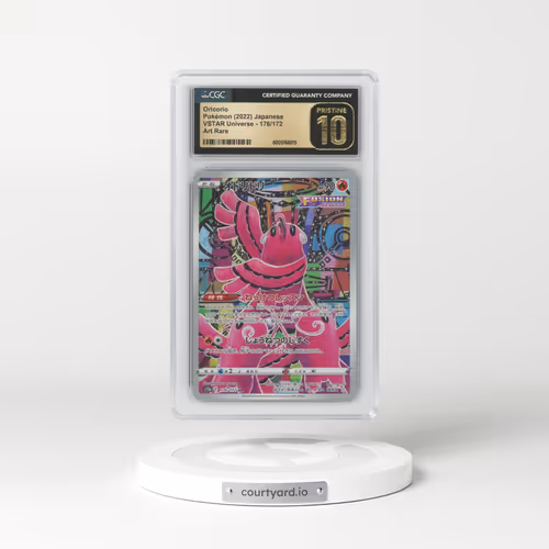 2022 Japanese VSTAR Universe #176/172 Oricorio - Art Rare (CGC 10 PRISTINE)
