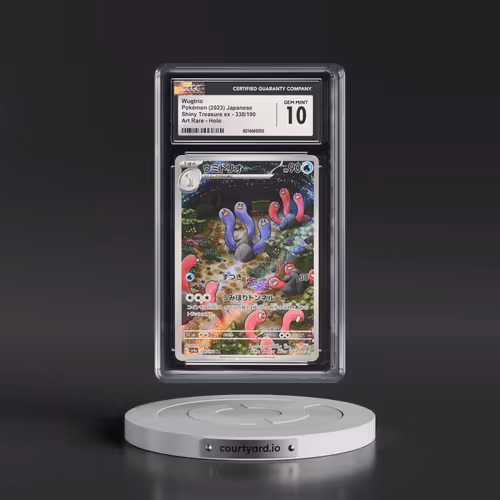 2023 Shiny Treasure ex #338/190 Wugtrio - Art Rare Holo (CGC 10 GEM MINT)