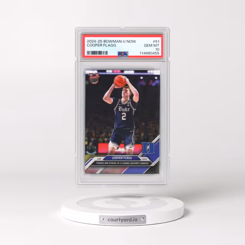 2024-25 Bowman U Now #51 Cooper Flagg (PSA 10 GEM MINT)