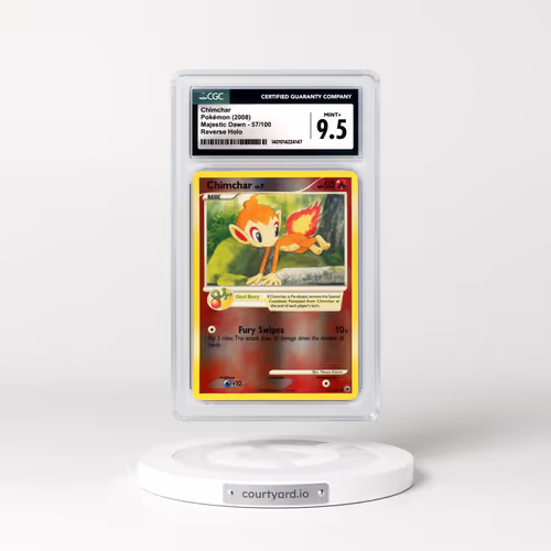 2008 Majestic Dawn #57 Chimchar - Holo (CGC 9.5 MINT+)
