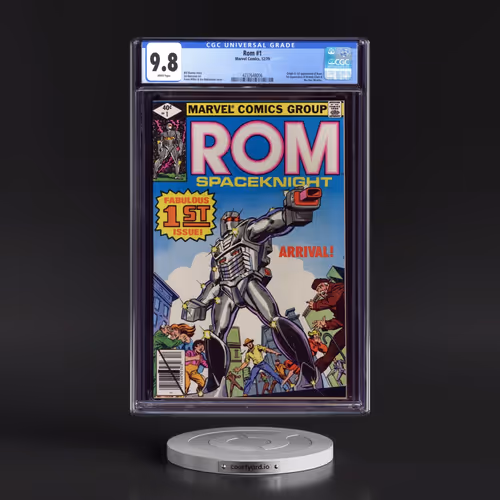 Rom #1 CGC 9.8 White Pages (Marvel Comics, 12/79)