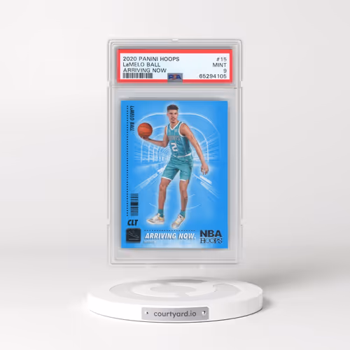 2020 Panini Hoops Arriving Now #15 LaMelo Ball (PSA 9 MINT)