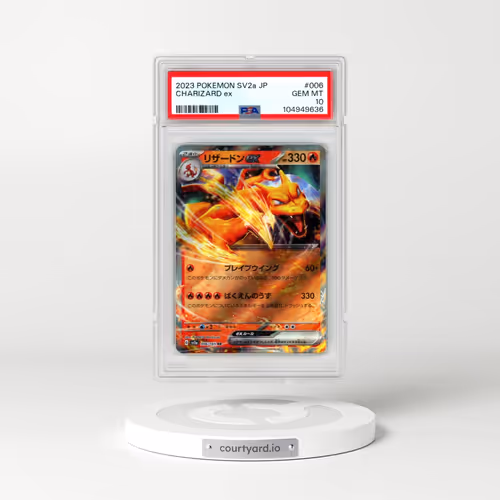 2023 Pokémon Sv2a-Pokemon 151 #006 Charizard EX - Holo (PSA 10 GEM MINT)