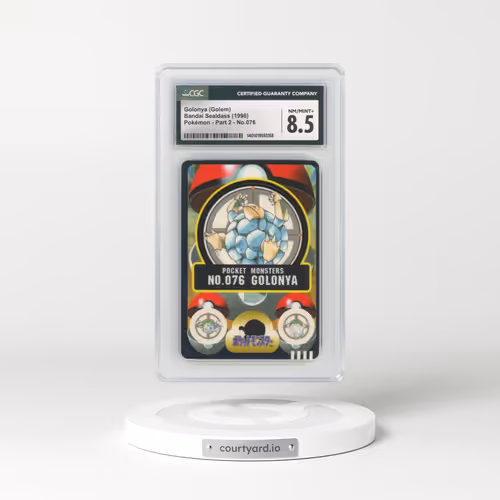 1998 Pokémon - Part 2 #076 Golonya (Golem) (CGC 8.5 NM-MT+)
