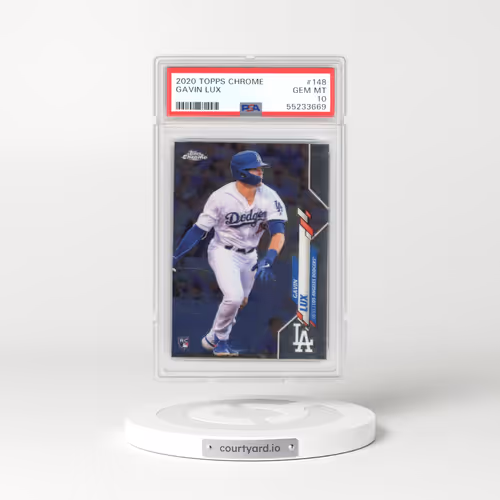2020 Topps Chrome #148 Gavin Lux (PSA 10 GEM MINT)